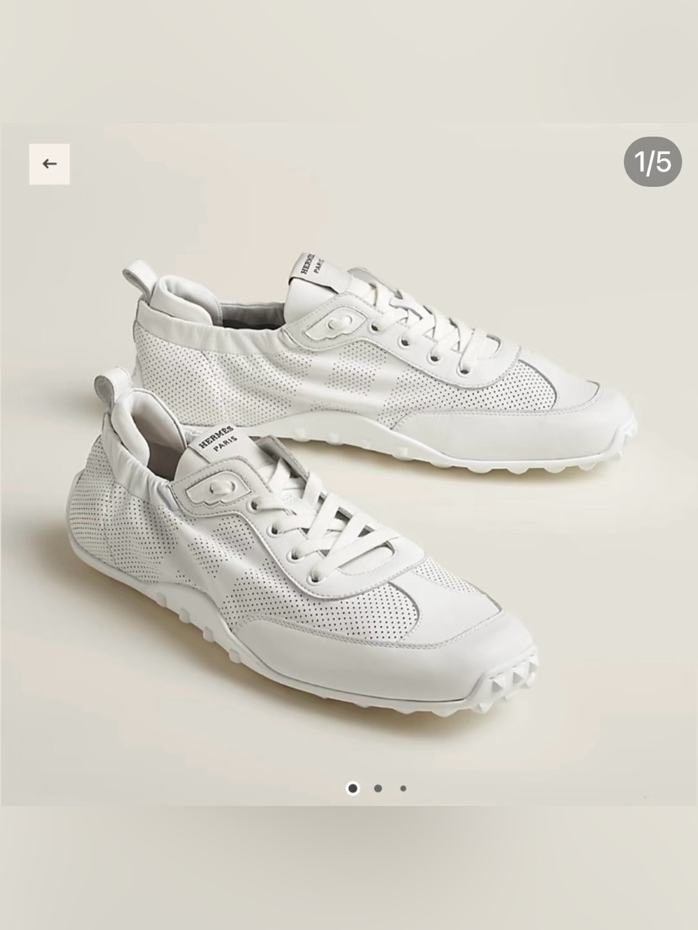 Hermes Derby In Sneaker